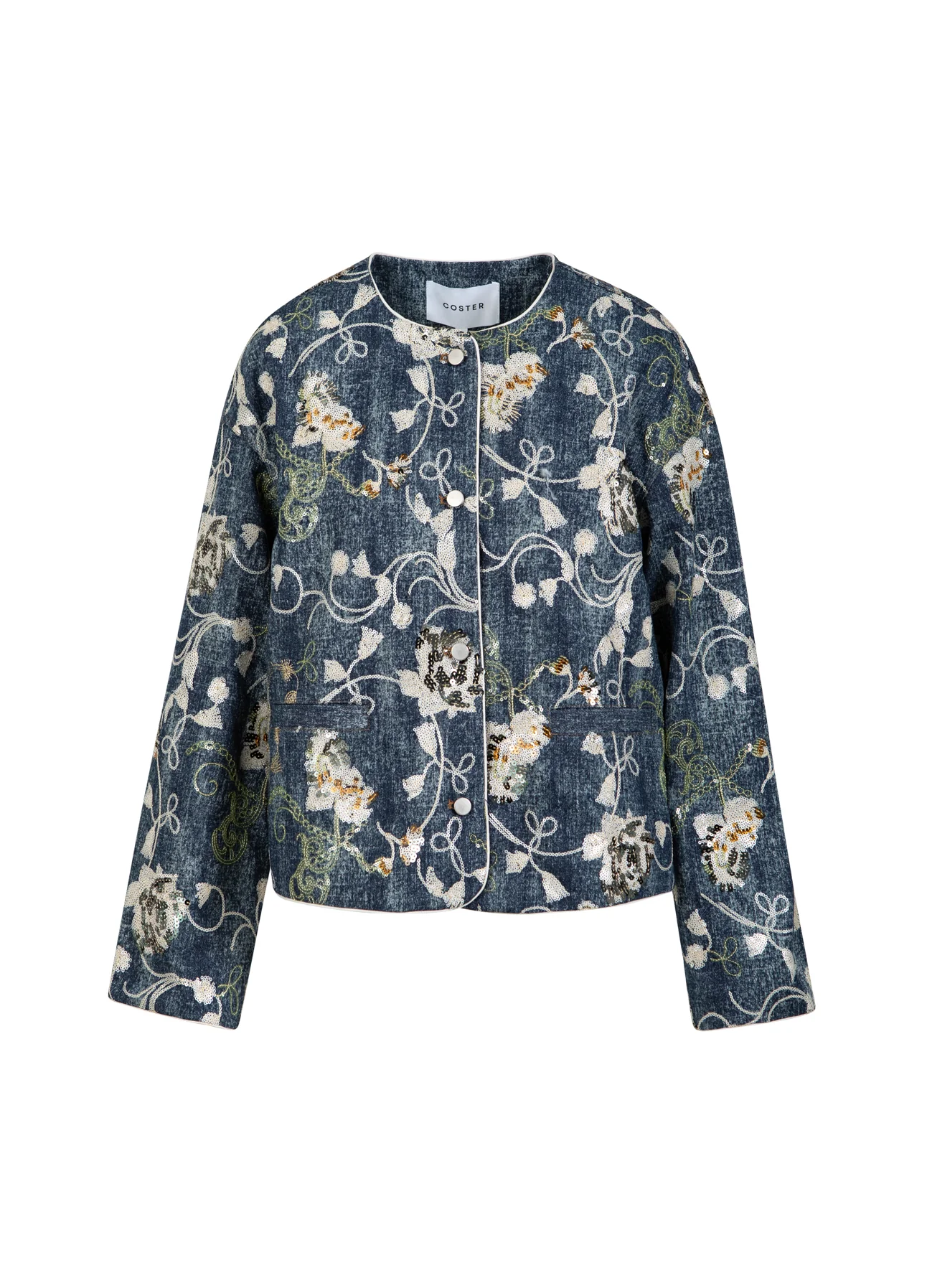 PAILLETTEN SPIJKERJAS - Afbeelding 2