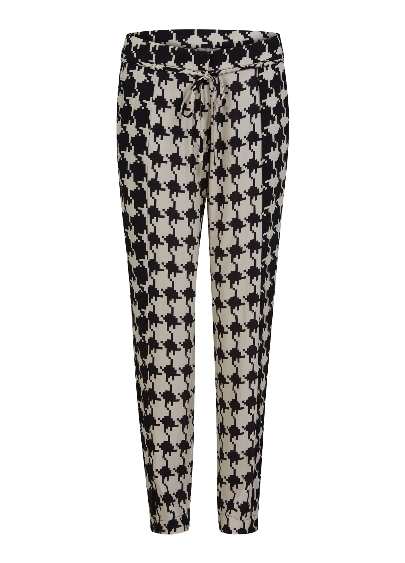 BROEK MET HOUNDSTOOTH PRINT - STELLA FIT - Houndstooth mix print - Afbeelding 8