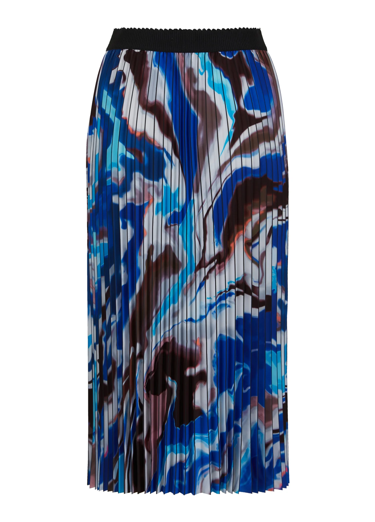 PLISSE SKIRT WITH PRINT - Flow print - Afbeelding 9