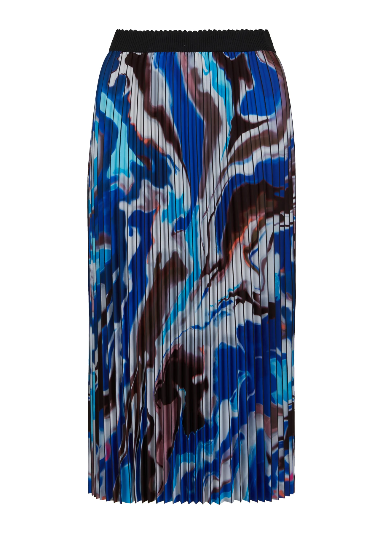 PLISSE SKIRT WITH PRINT - Flow print - Afbeelding 2