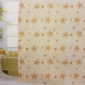 Papillon Douchegordijn textiel Zee ster 180x200cm