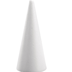 Piepschuim Kegel 9 x 20 cm