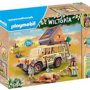 Playmobil 71293 Wiltopia Met de terreinwagen bij de leeuwen
