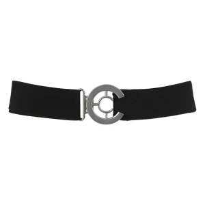 RIEM MET LOGO - Black/silver