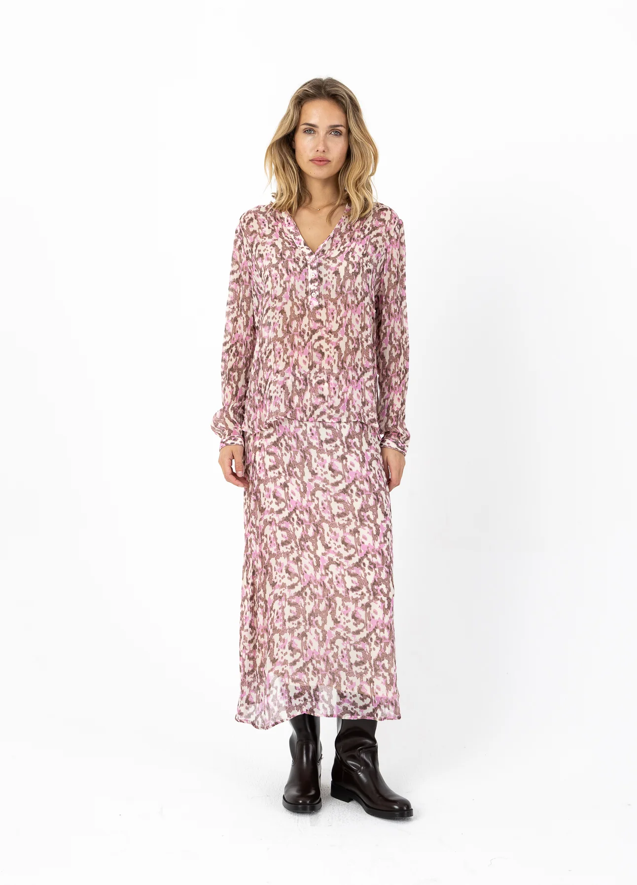 ROK IN DROOMLAND PRINT - Pink dreamscape print