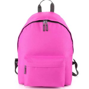 Rugzak met naam fuchsia Kidz (groot)