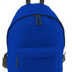 Rugzak met naam Royal blauw Kidz