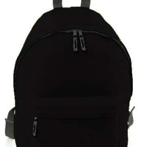 Rugzak met naam Zwart Kidz (groot)