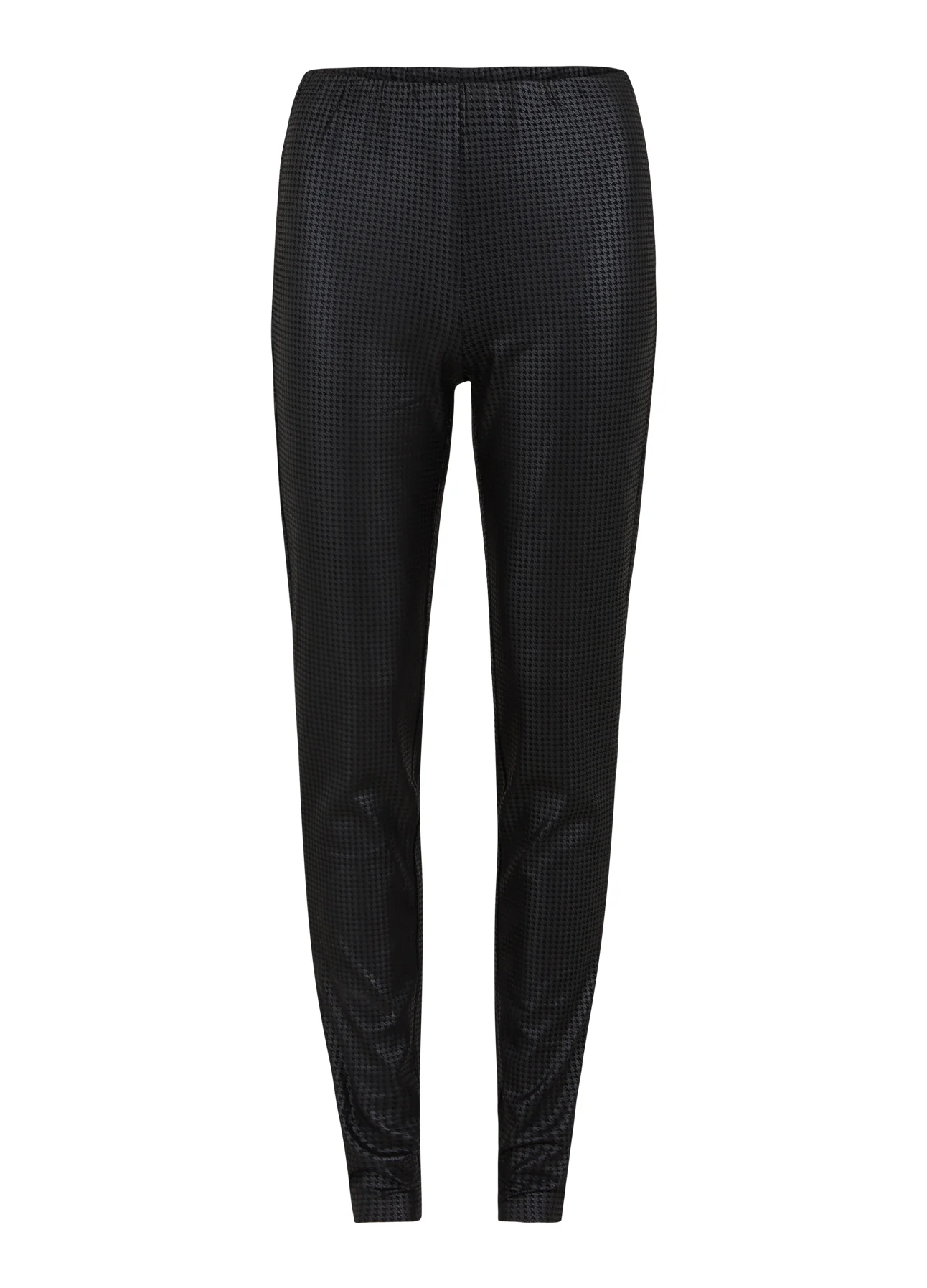 SCUBA LEGGINGS - MYNTE FIT - Black houndtooth print - Afbeelding 2