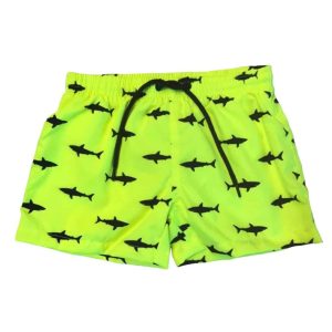 Slipstop zwemshort Haaien Pack met naam