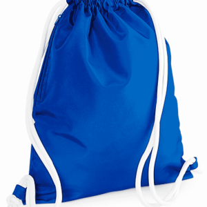 Premium Gymtas met naam (RoyalBlauw)