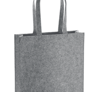Vilten shopper Tote – tas grijs