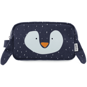 Etui / Toilettas Meneer Pinguin met naam