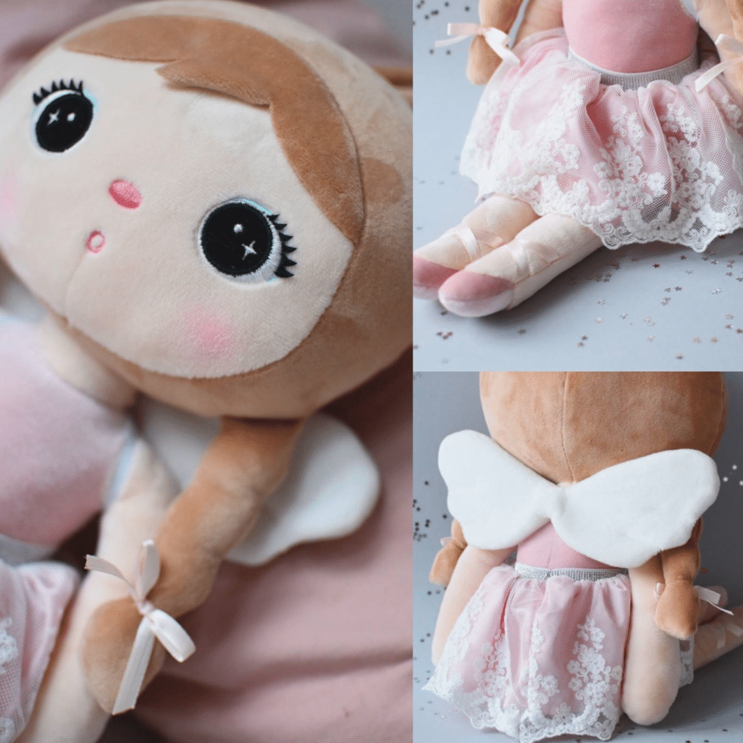 Pop Engel Rose met naam (origineel) - Afbeelding 3