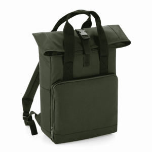 Roll-top rugtas Armygroen