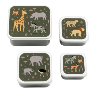 Lunch & snack box set: Savanne