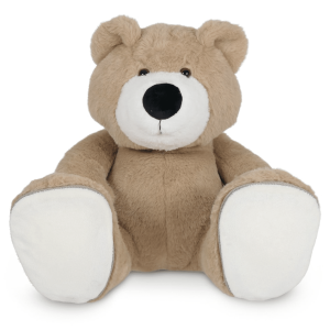 Knuffel Beer Vic Cream voetjes