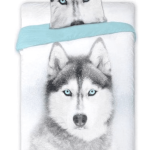 Dekbed Husky met naam