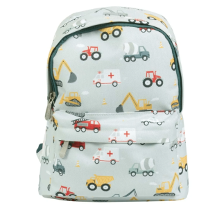 Rugzakje voertuigen met naam A Little Lovely Company