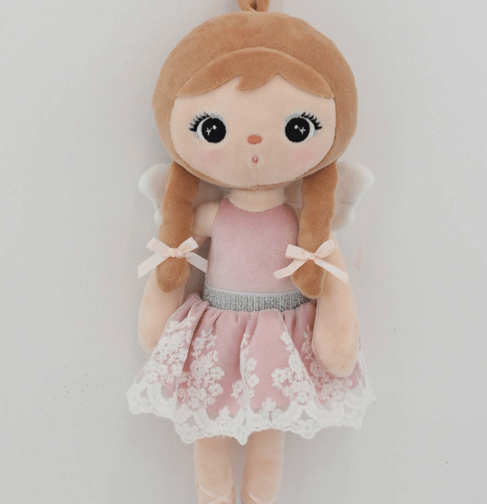 Pop Engel Rose met naam (origineel)