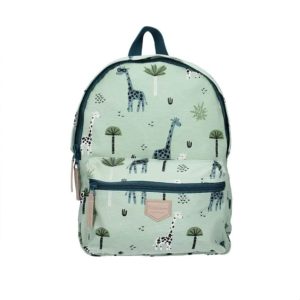 Rugzak Kidzroom Paris Giraffe Groen