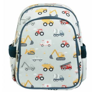 Rugzakje voertuigen (Groot) met naam A Little Lovely Company