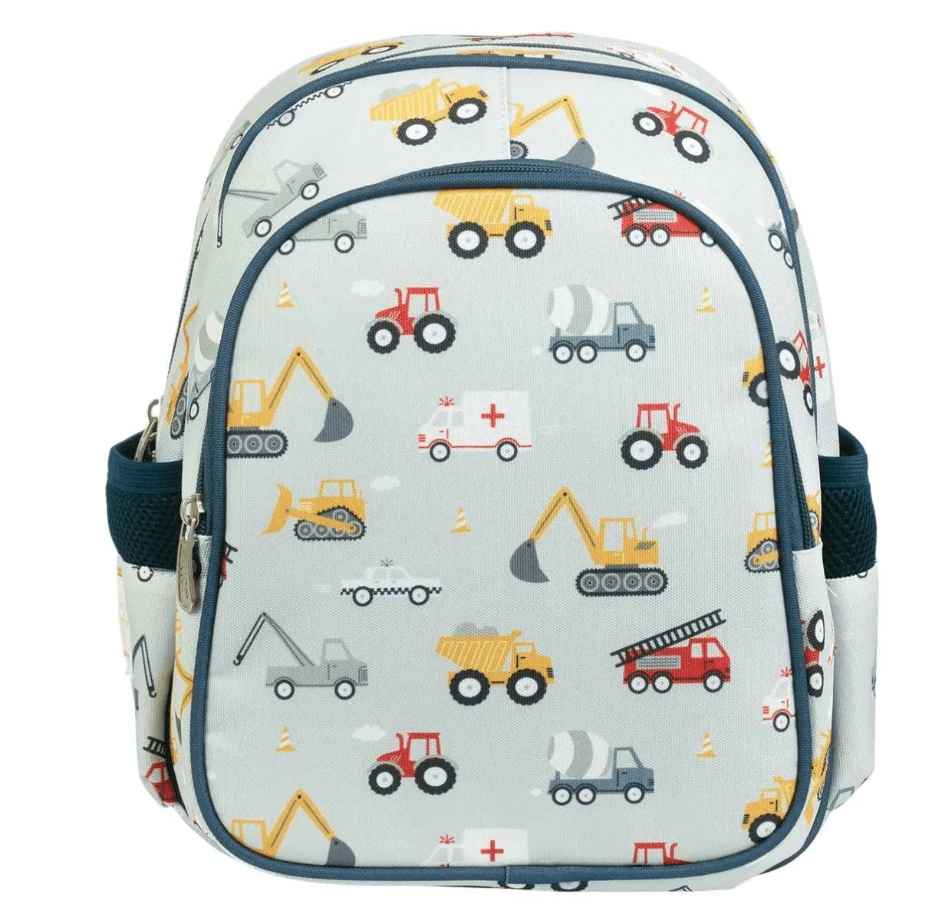 Rugzakje voertuigen (Groot) met naam A Little Lovely Company