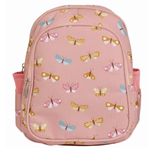 Rugzakje vlinders (Groot) met naam A Little Lovely Company