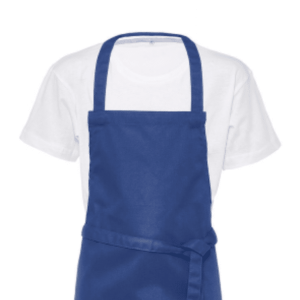 Kookschort met naam Royal Blue