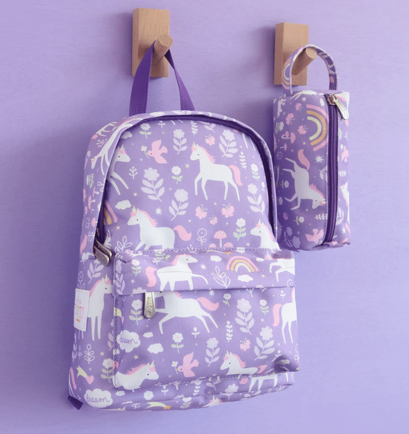 Rugzak Unicorn Dreams met naam A Little Lovely Company - Afbeelding 3