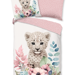 Dekbedovertrek Goodmorning Cheetah met naam