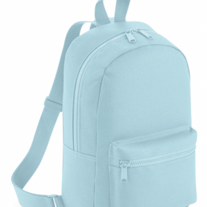 Kinderrugtas Fashion blauw met naam