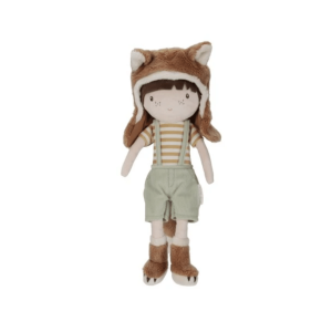 KnuffelPop Sam Forest Friends Little Dutch 35 cm met naam
