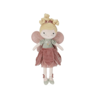 Knuffelpop Mila Fairy met naam Little Dutch