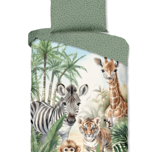 Dekbedovertrek Safari met naam