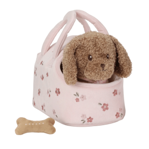 Little Dutch knuffelhond Jacky in tas