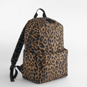 Grote Rugzak Kidz Leopard met naam