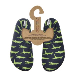 Slipstop Wild Gator Crocs (Blauw Groen)