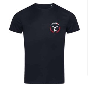 Sport Shirt Pegasus Kind met naam (navy)