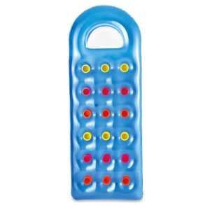 Summer Waves Luchtbed Pocket Window 188 X 71 cm Blauw