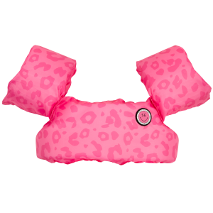 Swim Essentials Puddle Jumper Roze Panterprint
