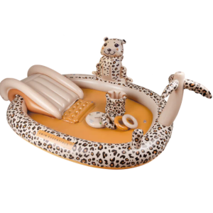 Swim Essentials Speelzwembad Beige Panterprint