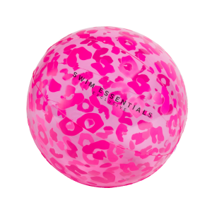 Swim Essentials Strandbal Neon Panterprint