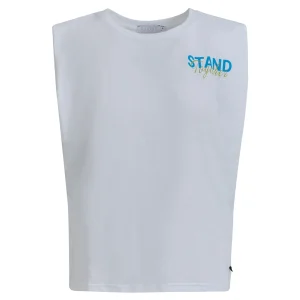 T-SHIRT W. TOGETHER PRINT - White