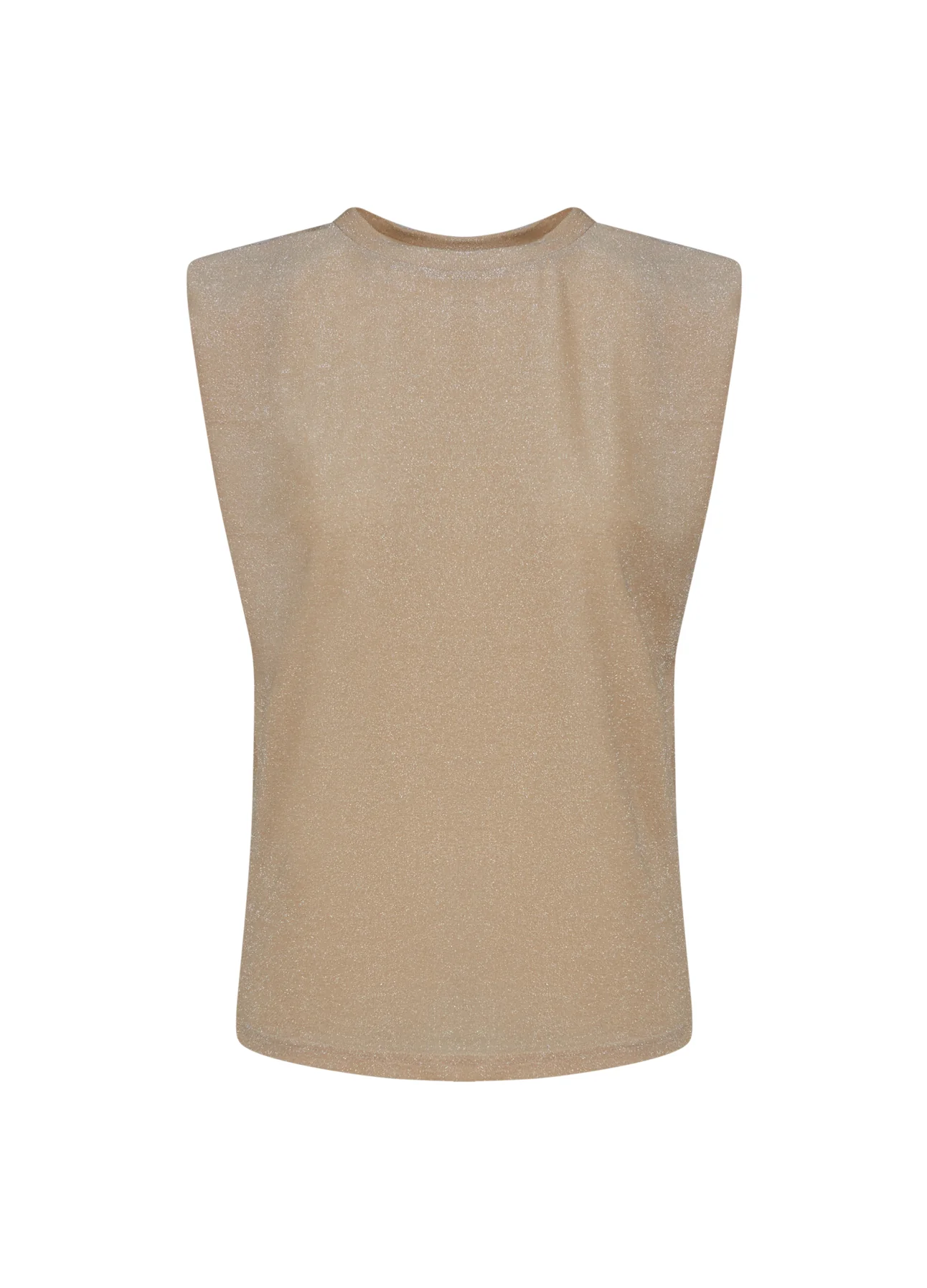 TOP IN LUREX - Ruby creme