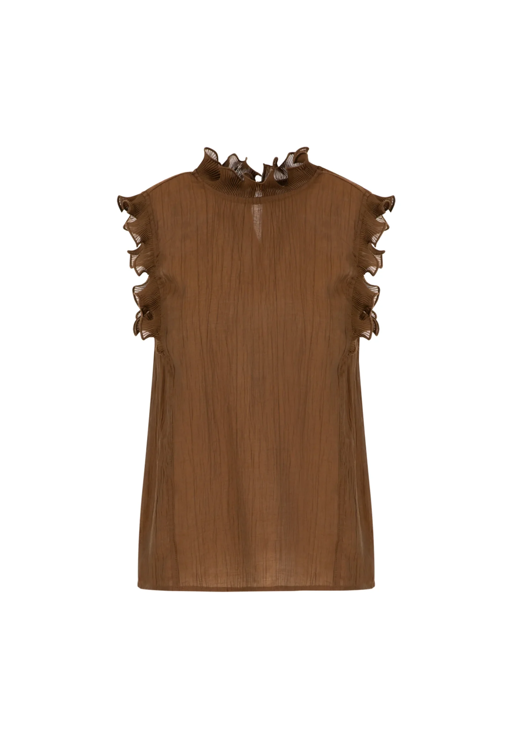 TOP MET RUFFLES - Afbeelding 4