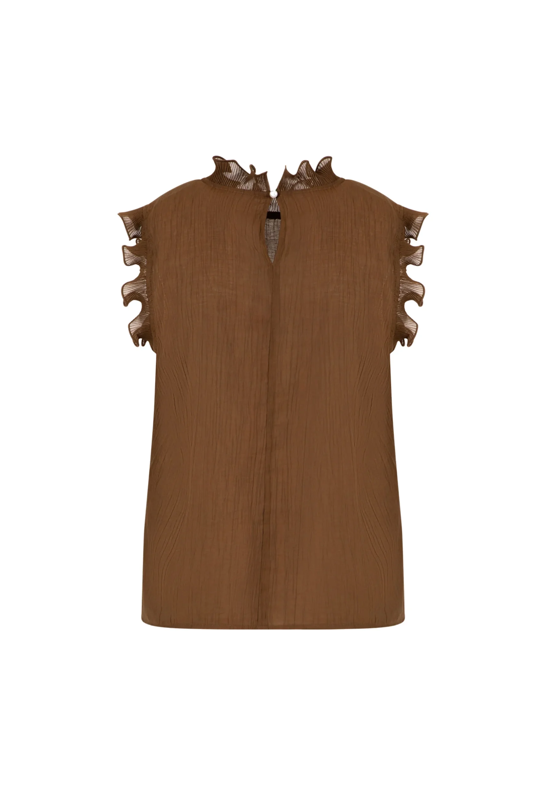 TOP MET RUFFLES - Afbeelding 5