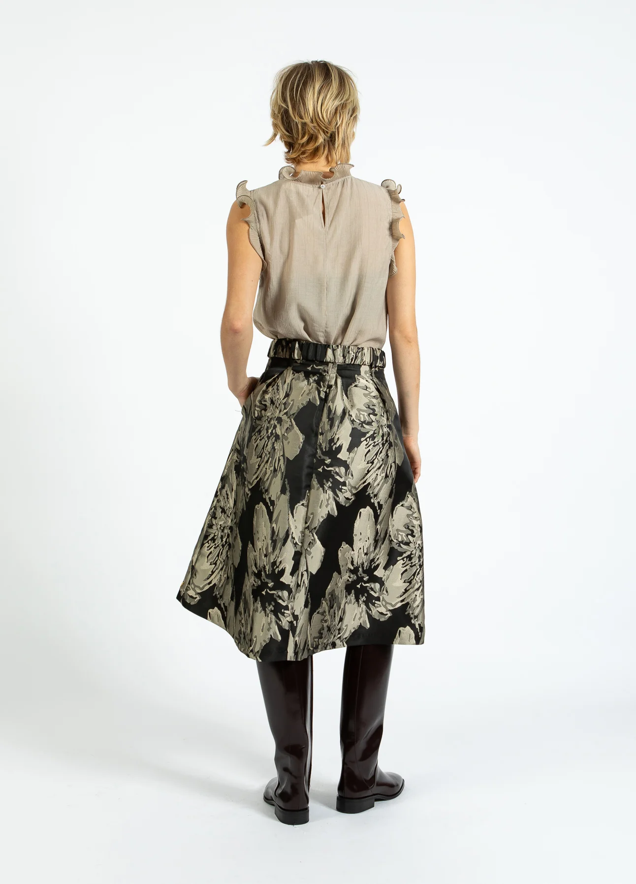 TOP MET RUFFLES - Afbeelding 7