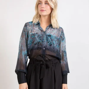 TOP WITH BRANCHES PRINT - Branches print