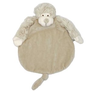 Tutdoekje Slingeraap Cream met naam